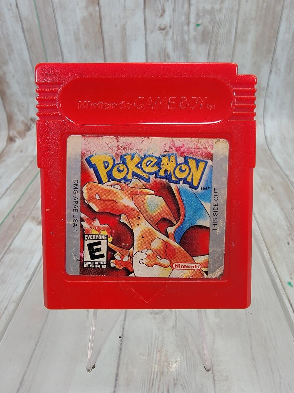 Pokémon: Red Version Nintendo Game Boy,1999 Authentic